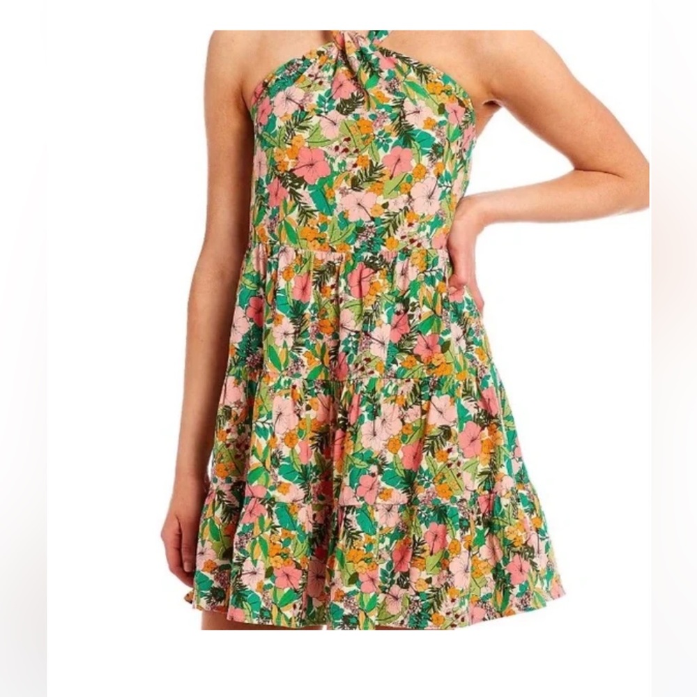 Copper key new floral dress. Size xs. New with tags